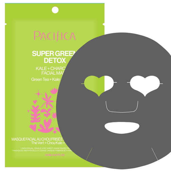 Pacifica Super Green Detox Kale & Charcoal Detox Facial Mask