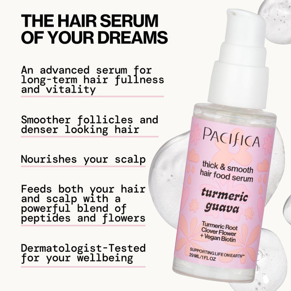 Pacifica Turmeric Guava Thick And Smooth Hair Serum