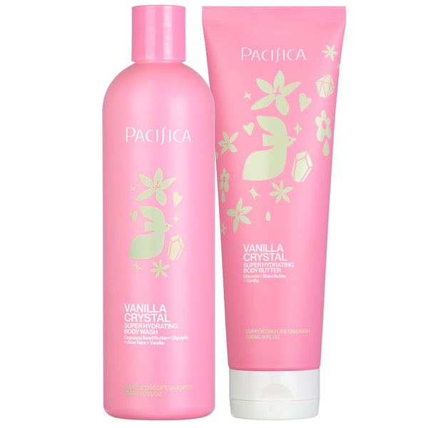 pacifica Vanilla Crystal Super Hydrating Body Bundle