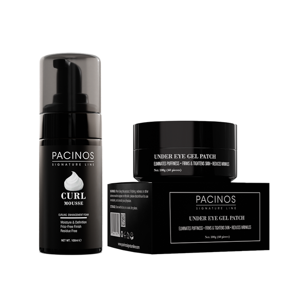 pacinos Curl Enhancing Mousse + Under Eye Gel Patches