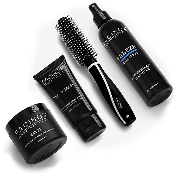 Pacinos Matte + Black Mask + Ball Tip Brush + Freeze Bundle
