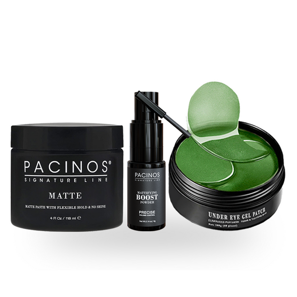 Pacinos Matte Paste Boost Powder & Under Eye Gel Patches