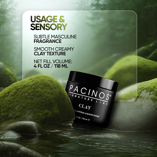 Pacinos Clay - Maximum Control & Natural Finish