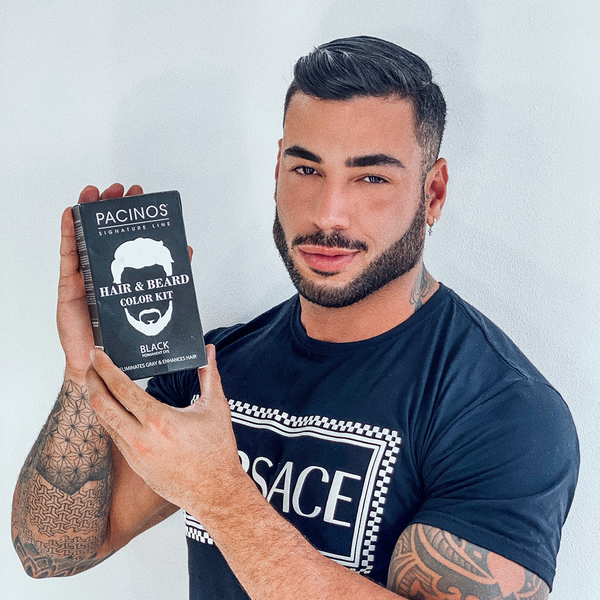 Pacinos Hair & Beard Color Kit - Black