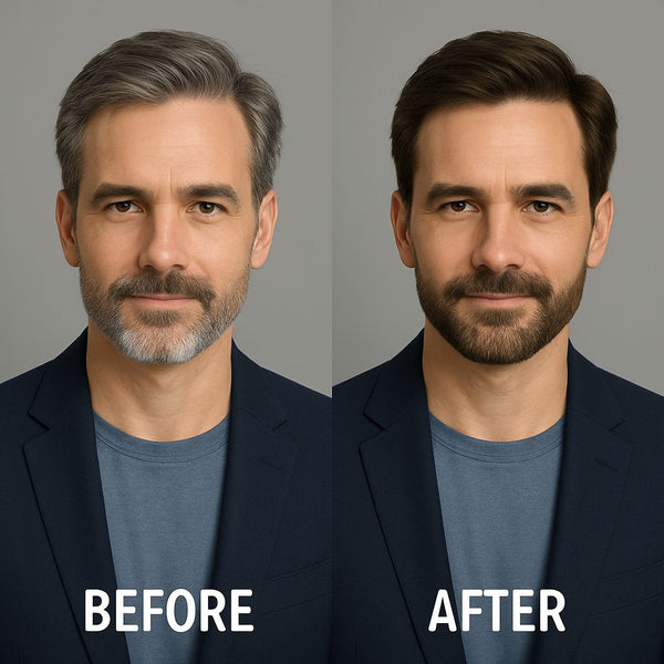 Pacinos Hair & Beard Color Kit - Dark Brown