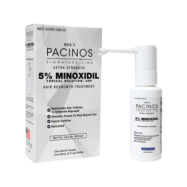 pacinos Minoxidil 5% with Pump Sprayer