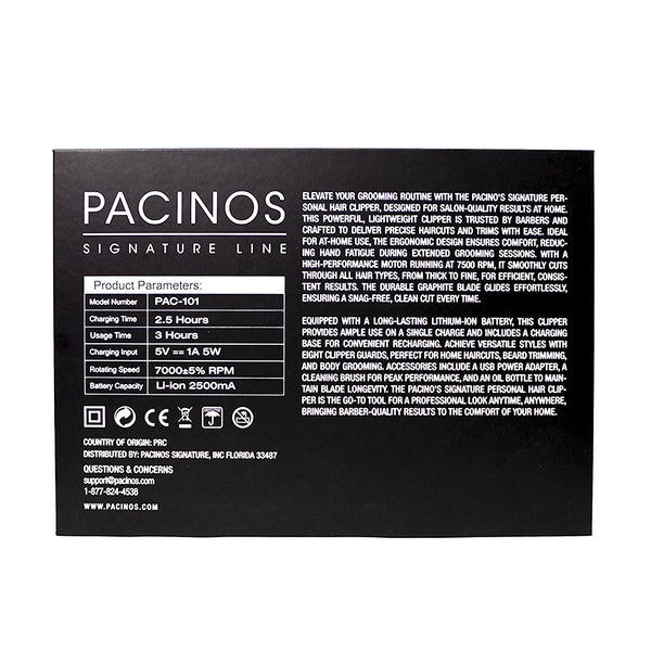 Pacinos Pacinos Wireless Hair Clipper