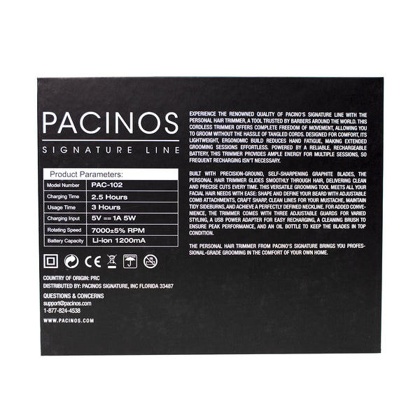 Pacinos Pacinos Wireless Hair Trimmer