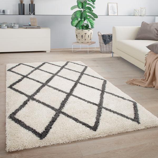 paco home AREZZO 681 WHITE-ANTHRACITE Rugs