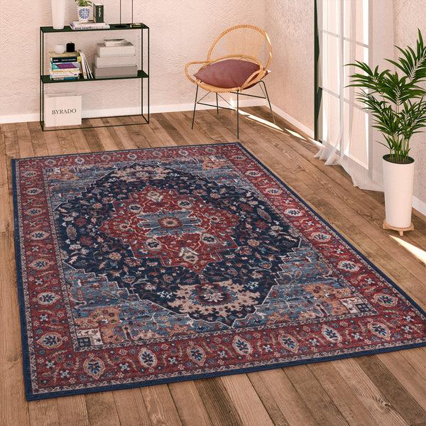 paco home BORDEAUX 242 RED Rugs