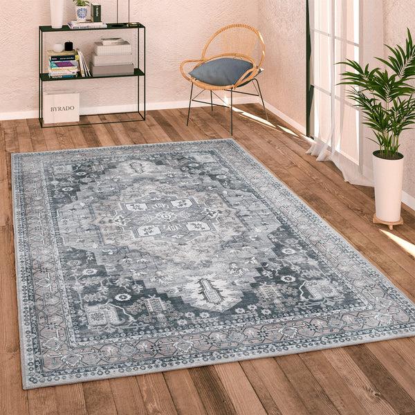 paco home BORDEAUX 243 GREY Rugs