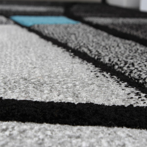 Paco Home BRILLIANCE 659 GREY-TURQUOISE Rugs