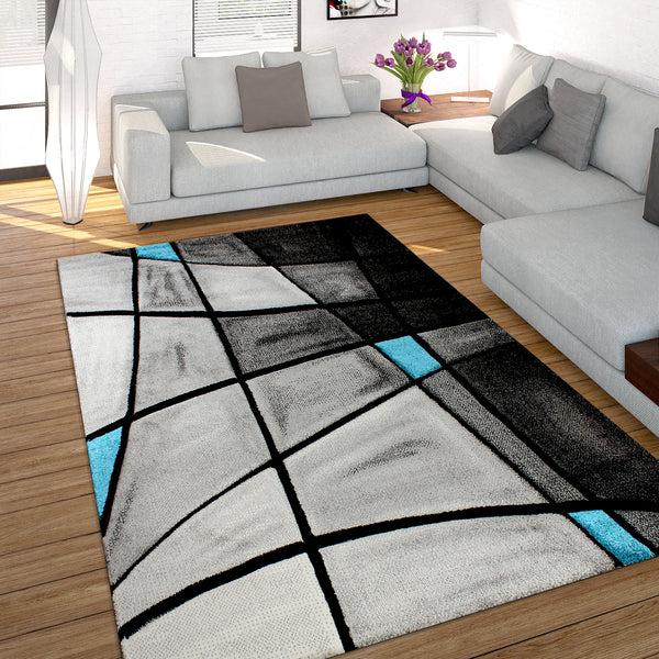 paco home BRILLIANCE 659 GREY-TURQUOISE Rugs