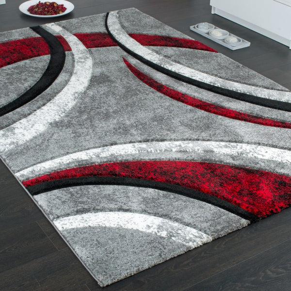 Paco Home BRILLIANCE 758 GREY-RED Rugs