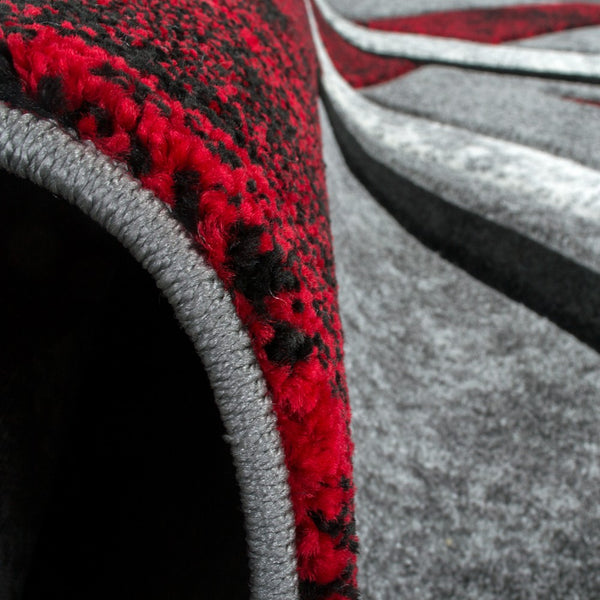 Paco Home BRILLIANCE 758 GREY-RED Rugs