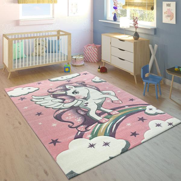 paco home COSMO 213 PINK Rugs