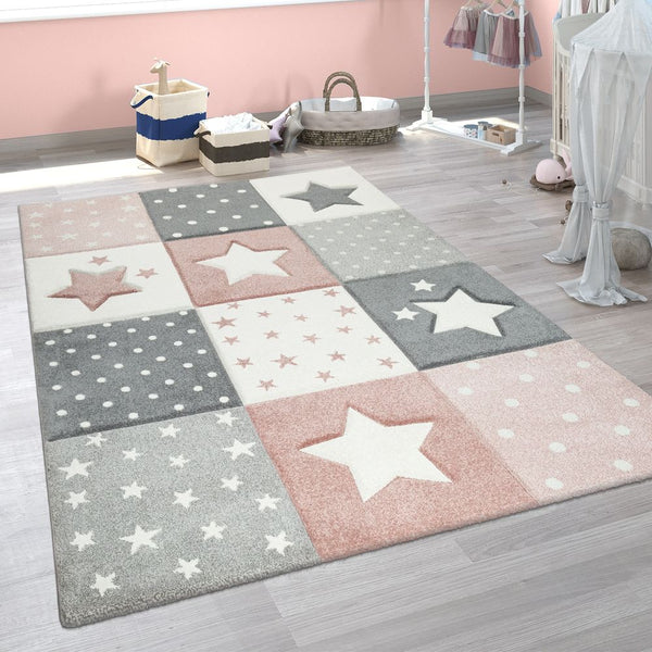 paco home COSMO 345 PINK Rugs