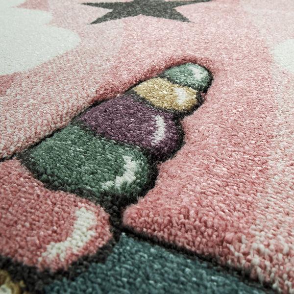 Paco Home COSMO 395 PINK Rugs