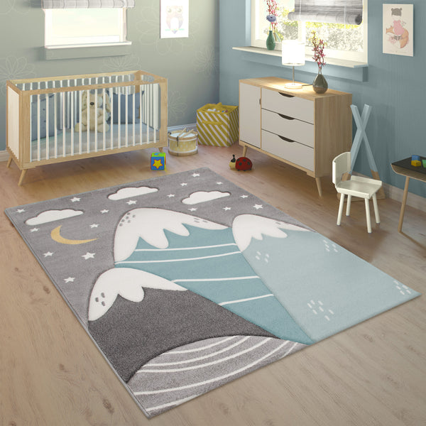 paco home COSMO 707 GREY-BLUE Rugs