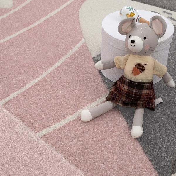 Paco Home COSMO 707 GREY-PINK Rugs