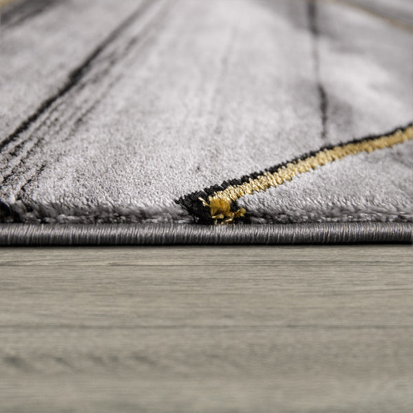 Paco Home CRAFT DELUXE 663 GREY-GOLD Rugs