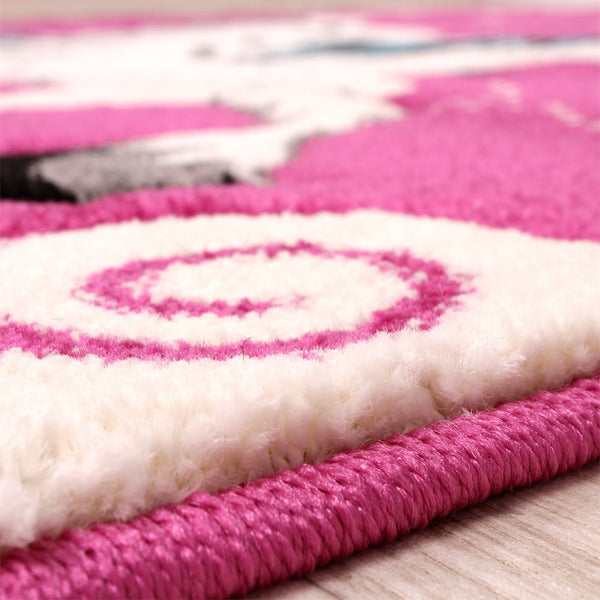 Paco Home DIAMOND 640 FUCHSIA Rugs