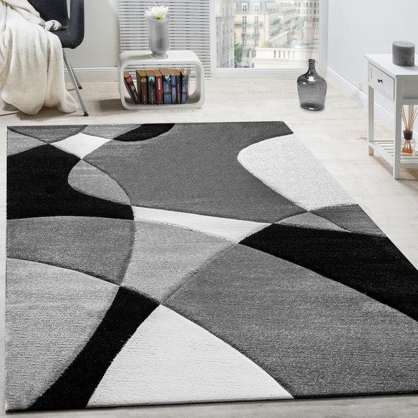 paco home DIAMOND 664 BLACK-WHITE Rugs