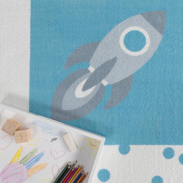 Paco Home ELIZ 395 BLUE Rugs