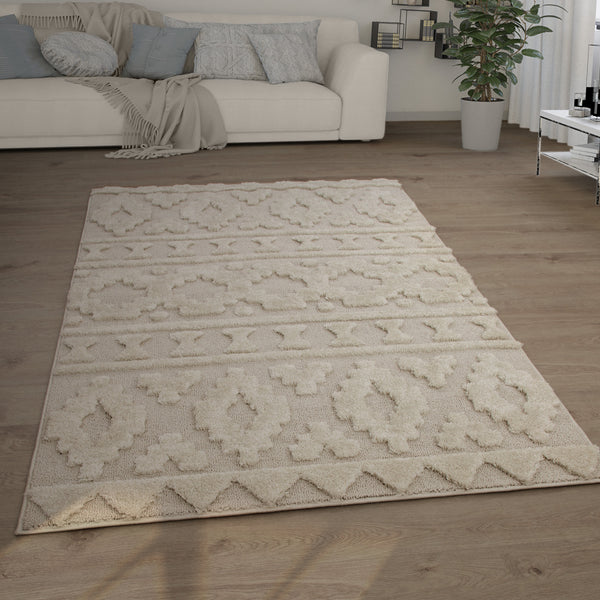 paco home GENUA 744 CREAM Rugs