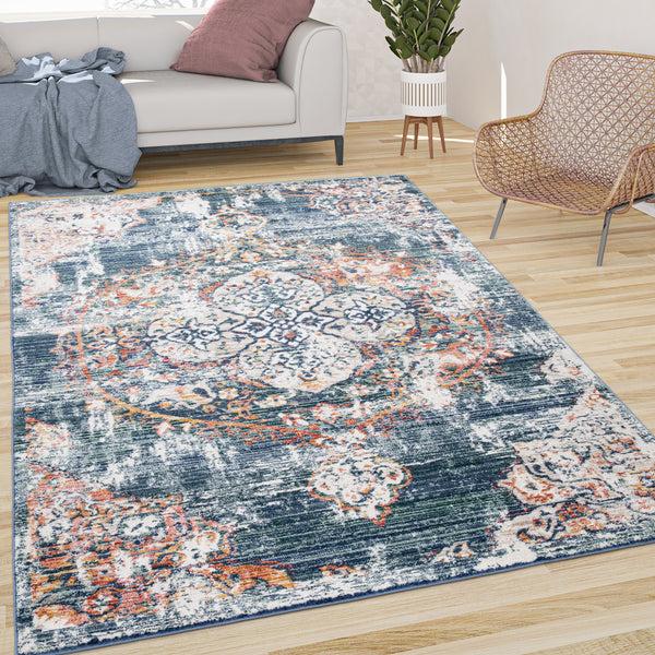 paco home HERBETE 733 BLUE Rugs