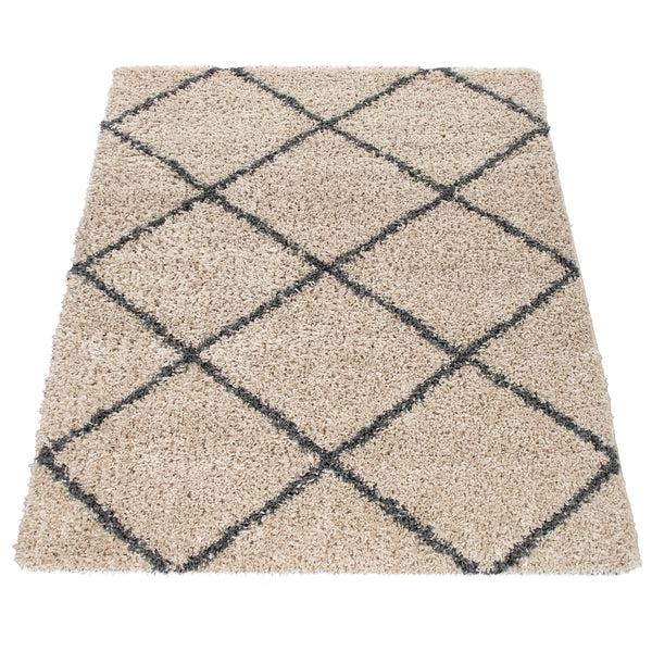 Paco Home KALMAR 441 BEIGE-ANTHRACITE Rugs