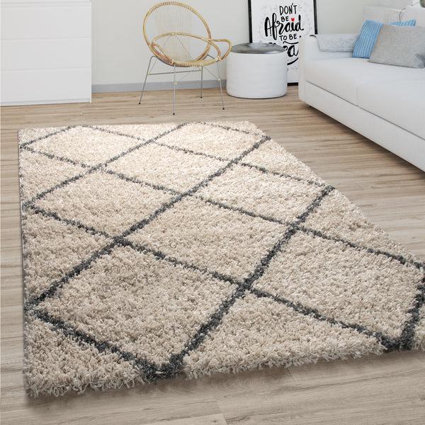 paco home KALMAR 441 BEIGE-ANTHRACITE Rugs