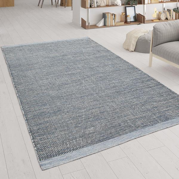 paco home KASKO 300 BLUE-WHITE Rugs