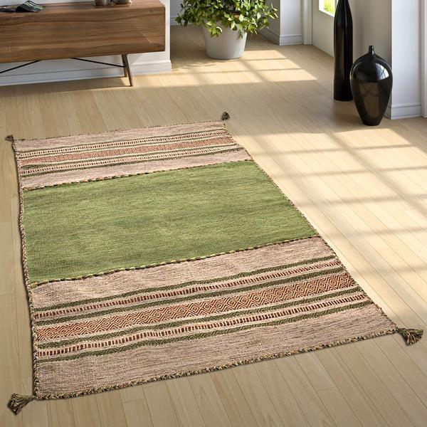 paco home KILIM 217 GREEN Rugs