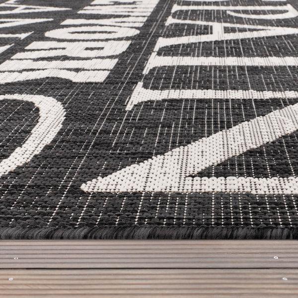 Paco Home KITCHEN 381 ANTHRACITE Rugs