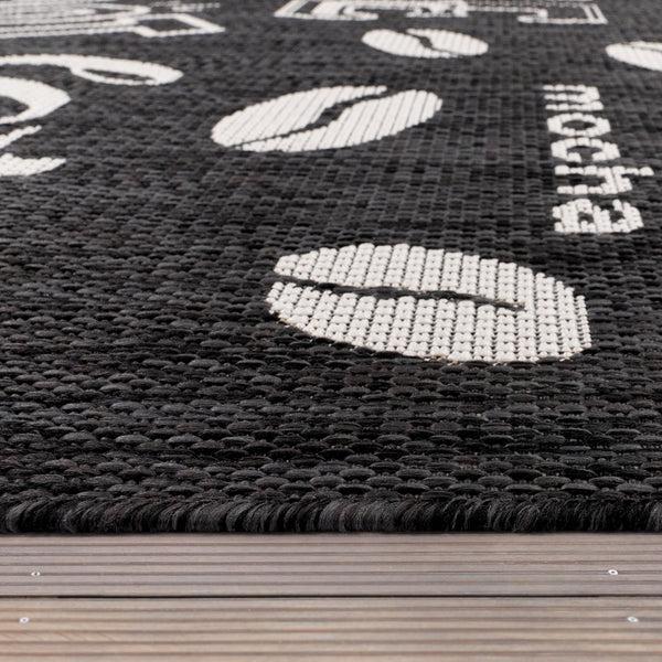 Paco Home KITCHEN 382 ANTHRACITE Rugs