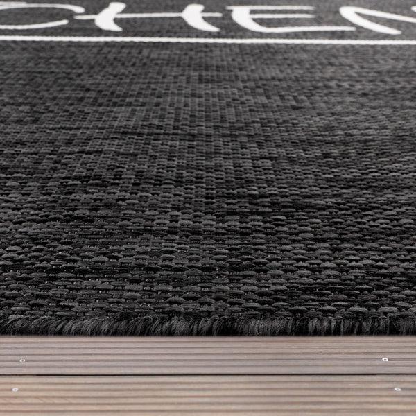 Paco Home KITCHEN 385 ANTHRACITE Rugs
