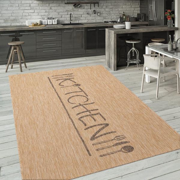 paco home KITCHEN 385 BEIGE Rugs
