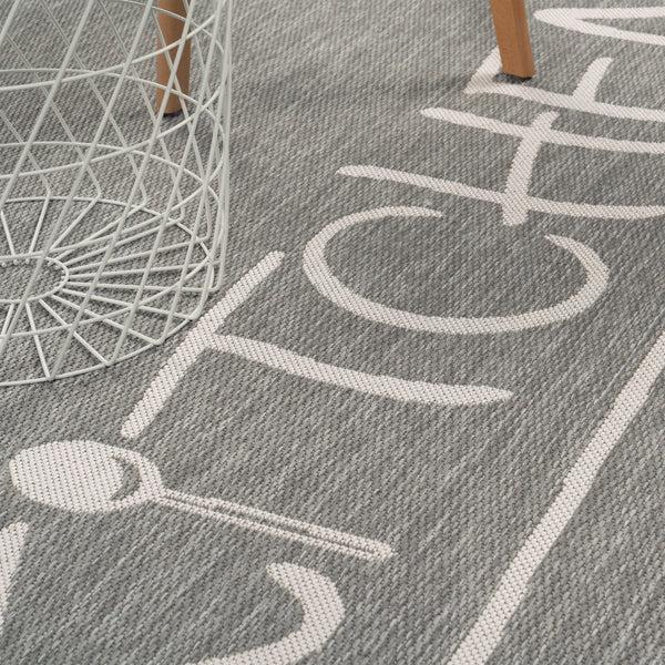 Paco Home KITCHEN 385 GREY Rugs
