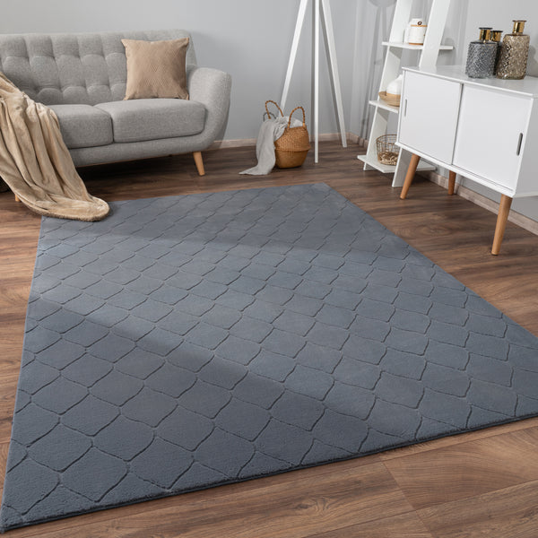 paco home LELYSTAD 522 ANTHRACITE Rugs
