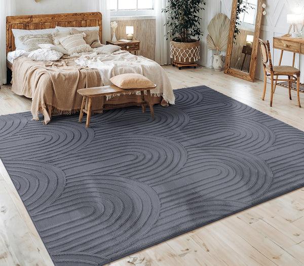Paco Home LELYSTAD 524 ANTHRACITE Rugs