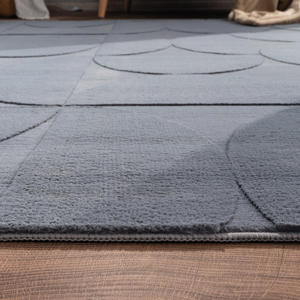 Paco Home LELYSTAD 526 ANTHRACITE Rugs