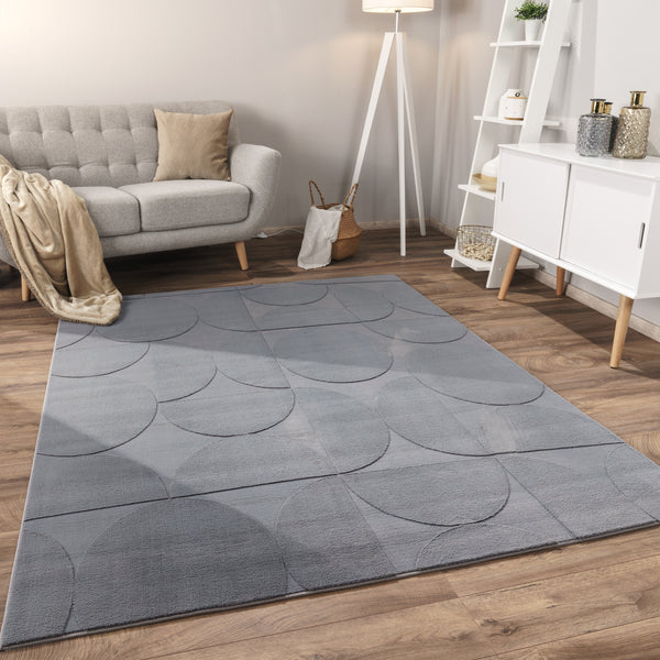 paco home LELYSTAD 526 ANTHRACITE Rugs
