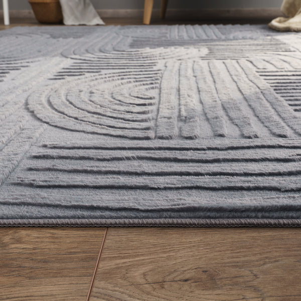 Paco Home LELYSTAD 527 ANTHRACITE Rugs