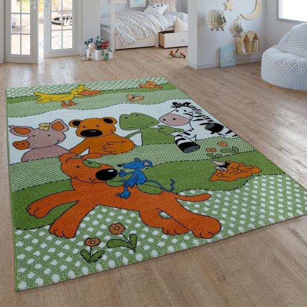 paco home LIEBEN SIEBEN 730 GREEN Rugs