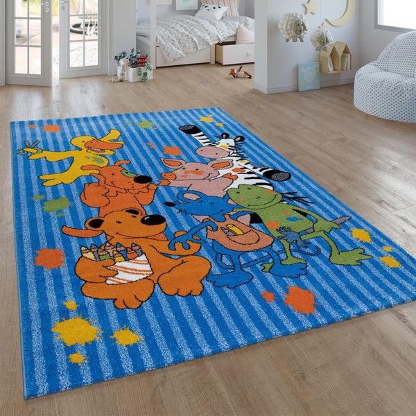 paco home LIEBEN SIEBEN 734 BLUE Rugs