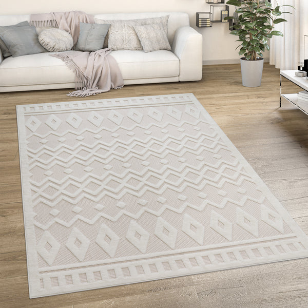 paco home LIVORNO 671 CREAM Rugs