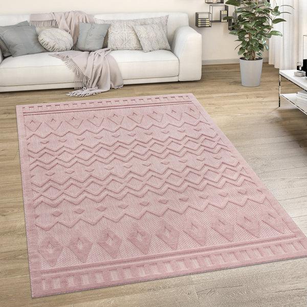 paco home LIVORNO 671 PINK Rugs