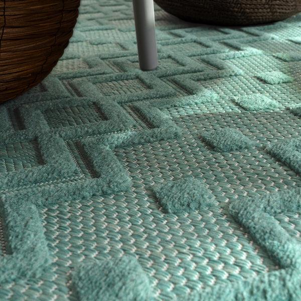 Paco Home LIVORNO 671 TURQUOISE Rugs