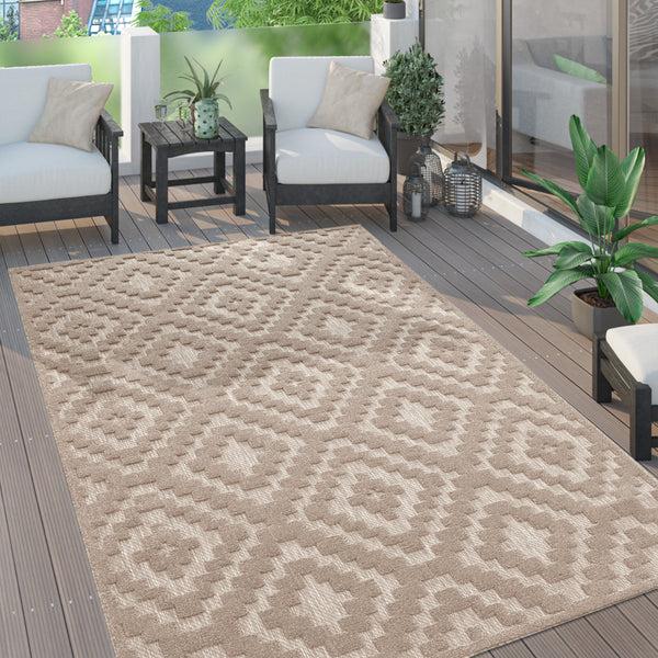 paco home LIVORNO 672 BEIGE Rugs